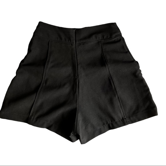 High Waisted Black Shorts - Picture 2 of 7